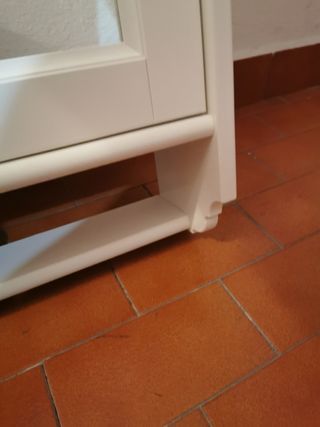 Guardaroba da bagno con specchio