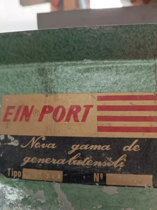 Ingletadora Einport en buen estado