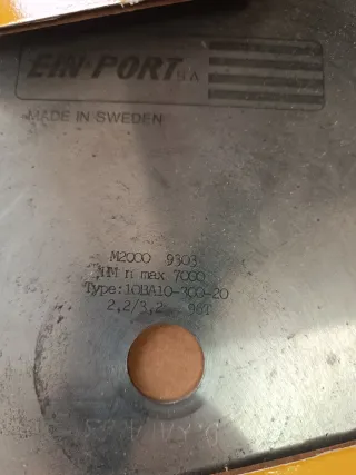 Ingletadora Einport en buen estado