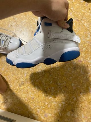Jordan 6 Rings Azul Blanco