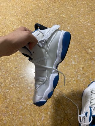Jordan 6 Rings Azul Blanco