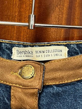 Minifalda vaquera Bershka Talla S