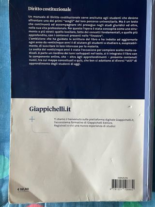 manuale di Diritto costituzionale
