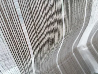 2 Estores enrollables beige tela