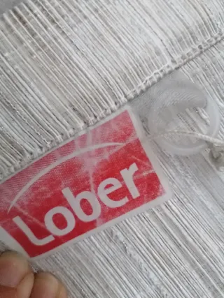 2 Estores enrollables beige tela