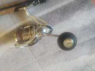 Caña Renzo Valdieri y carrete Shimano Sedona