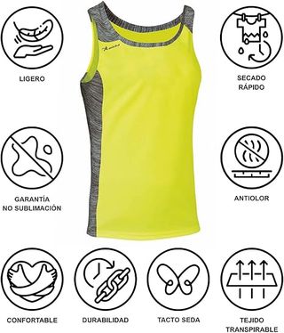 Camiseta Deportiva Hombre Asioka