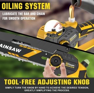 Motosierra Gisam 6 & 8 Brushless