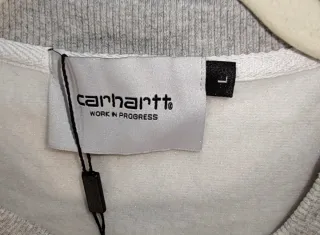 Jersey Carhartt Gris Cuello Redondo