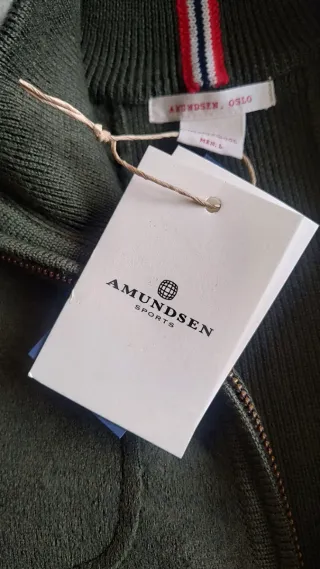 Chaleco Amundsen Lana Merino Talla L Verde