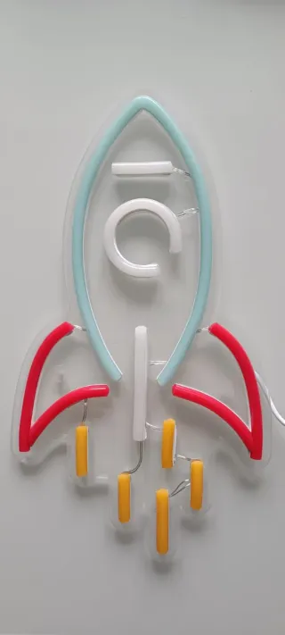 Lampada neon led "ROCKET"