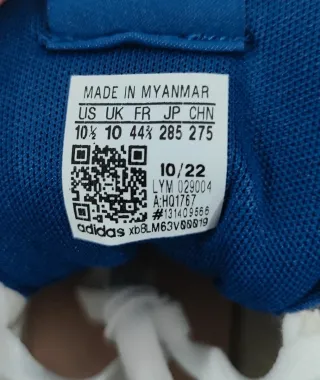 Adidas Courtbeat Homem Tamanho 44.5 novas