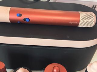 Dyson Airwrap Accesorios Negro/Rojo