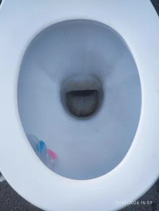 Inodoro y Cisterna Blanco