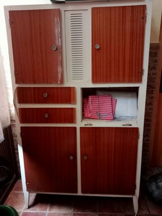 Alacena cocina vintage madera