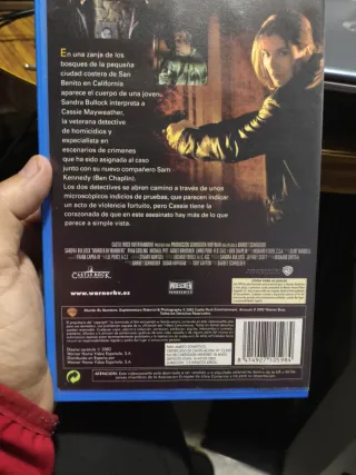 VHS Asesinato 1-2-3 Sandra Bullock