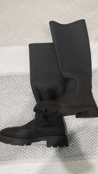 Botas Zara Impermeables Talla 40 Mujer
