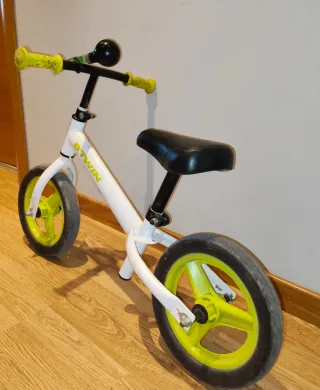 Bicicleta senza pedali B'TWIN bianca