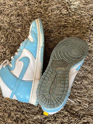 Nike Dunk High Azul y Blanco