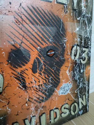 Quadro Harley Davidson Pop Art