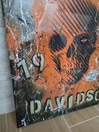 Quadro Harley Davidson Pop Art