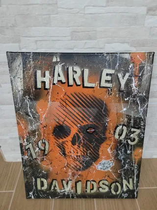 Quadro Harley Davidson Pop Art