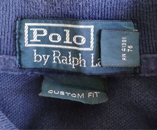 ralph lauren polo size M blue