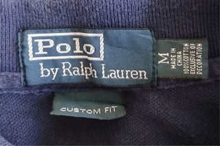 ralph lauren polo size M blue