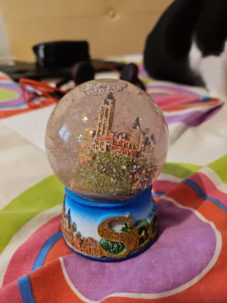 Bola de nieve Castillo de Segovia