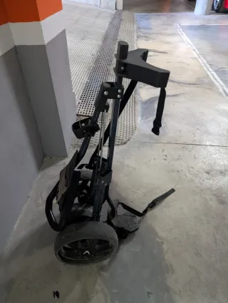 Carro de golf plegable