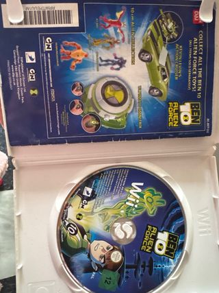 Juego Wii Ben 10 Alien Force