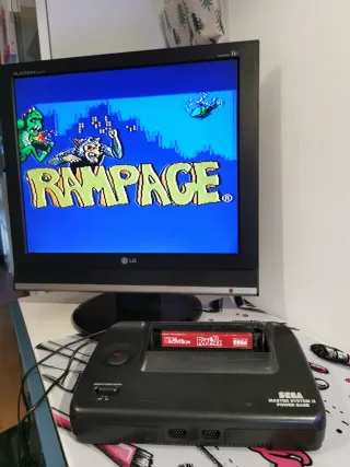 Sega Master System II Power Base Preto