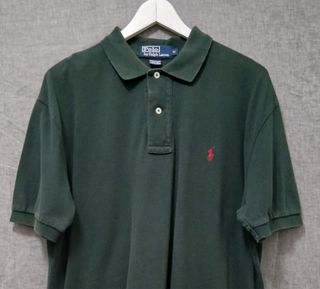 ralph lauren polo size M green