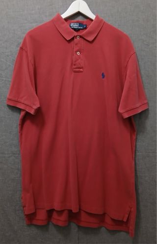 ralph lauren polo size L orange