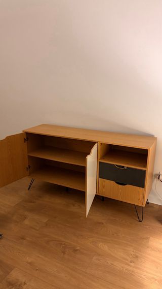 Aparador HOMCOM 140x39,5x75cm