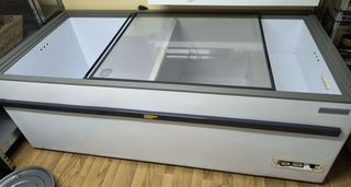 Congelador horizontal cristal