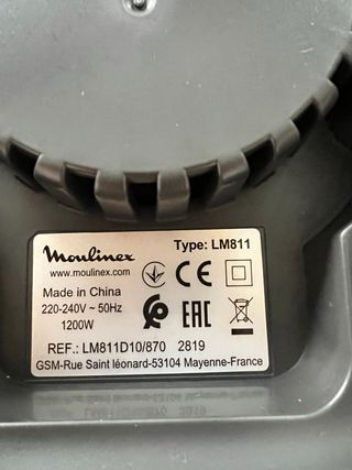 Batidora Moulinex Perfectmix LM811D10 1200W cristl