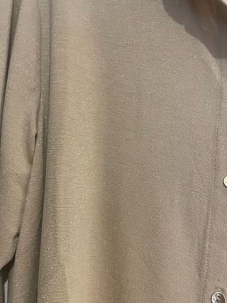 Camisa Cortefiel Beige Dorada