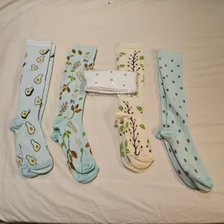 Calcetines de compresión estampados