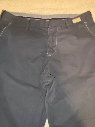 Pantalones Chinos Tommy Hilfiger Rectos Azul Marin