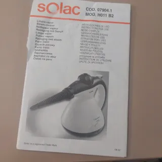 Limpiador a vapor Solac