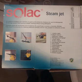 Limpiador a vapor Solac