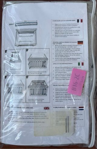 Sábanas para cuna y cama infantil varios tamaños