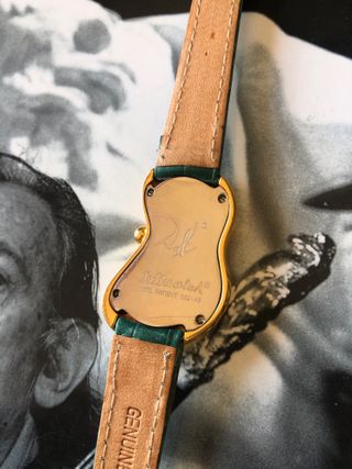 Reloj Exaequo Softwatch Dalí Dorado/Verde