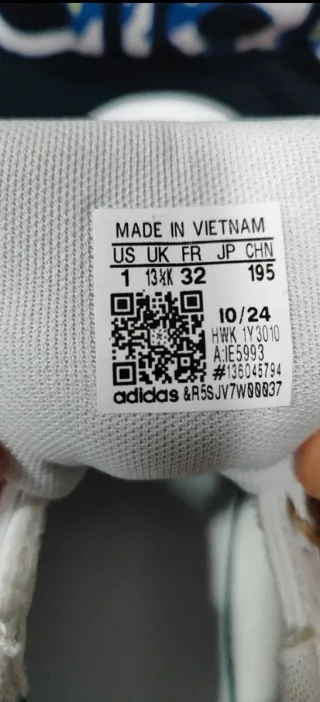 Adidas Sapatilhas Criança Tamanho 32 Novas
