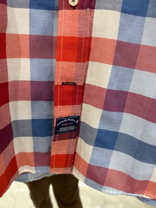 Camisa SPAGNOLO cuadros multicolor hombre
