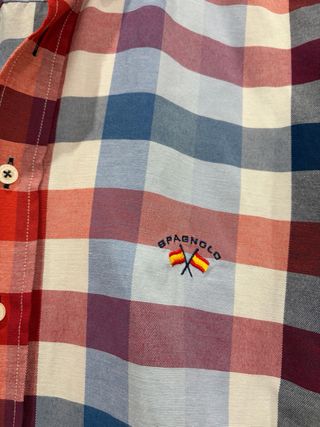 Camisa SPAGNOLO cuadros multicolor hombre