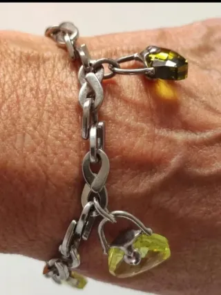 Conjunto Bulgari: Pulseras y Colgantes Acero