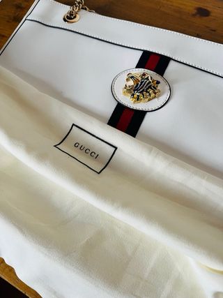 Borsa Gucci Rajah Bianca con Pochette