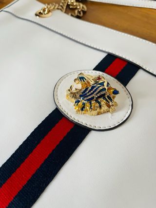Borsa Gucci Rajah Bianca con Pochette